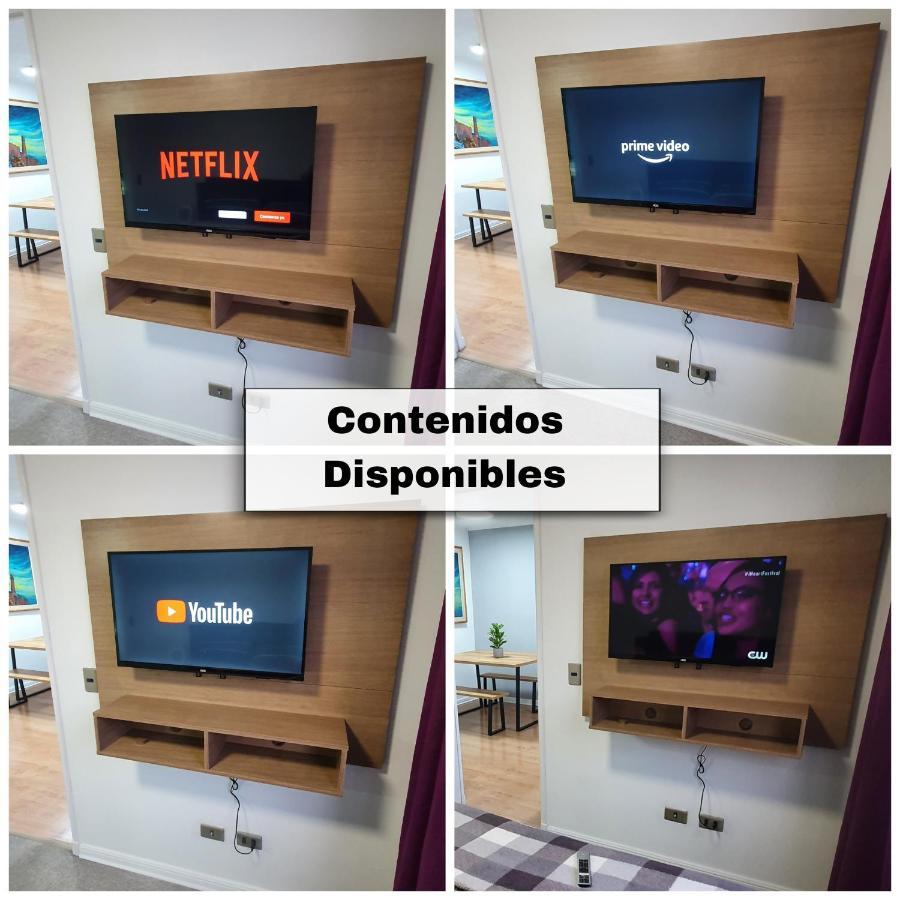 Centrico, Comodo Y Moderno Con Vista Privilegiada Hasta 4Pers Santiago Exterior photo