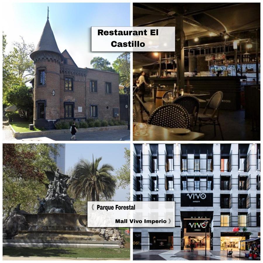 Centrico, Comodo Y Moderno Con Vista Privilegiada Hasta 4Pers Santiago Exterior photo
