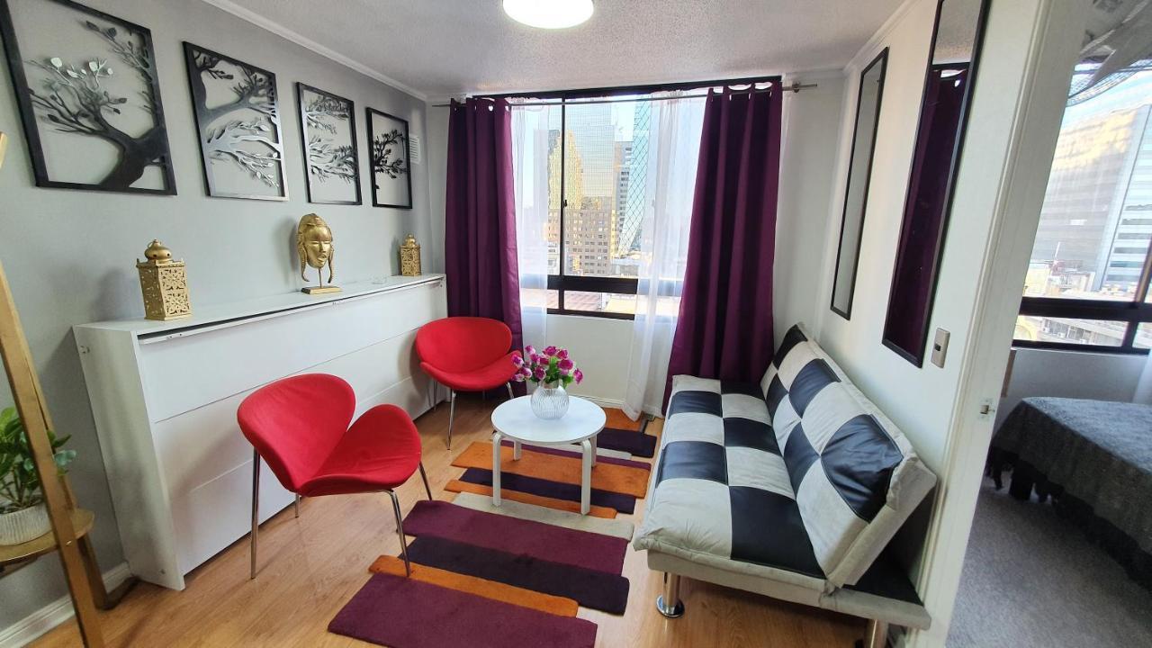 Centrico, Comodo Y Moderno Con Vista Privilegiada Hasta 4Pers Santiago Exterior photo