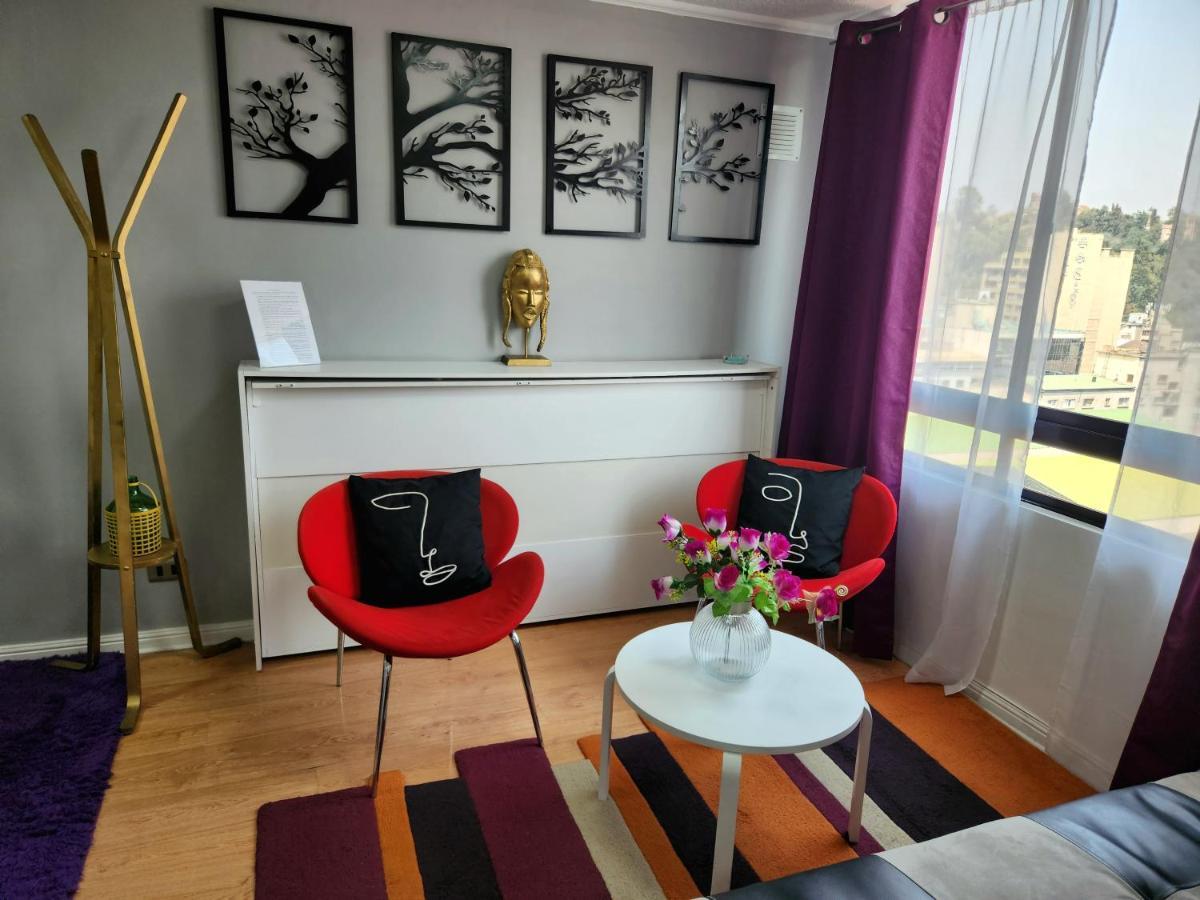 Centrico, Comodo Y Moderno Con Vista Privilegiada Hasta 4Pers Santiago Exterior photo