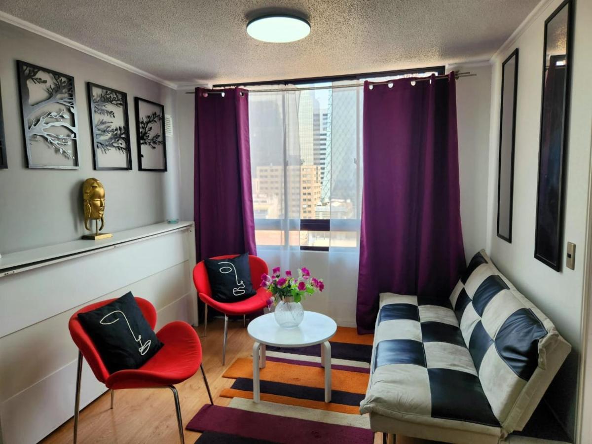 Centrico, Comodo Y Moderno Con Vista Privilegiada Hasta 4Pers Santiago Exterior photo